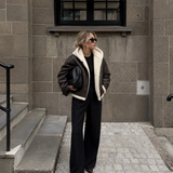 AVIATOR JACKET SCHOKOBRAUN