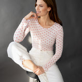 MESH-LONGSLEEVE "DOTS"