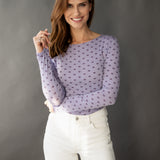 MESH-LONGSLEEVE "DOTS"