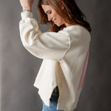 STATEMENT SWEATSHIRT „DOLCE VITA"
