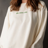 STATEMENT SWEATSHIRT „DOLCE VITA"