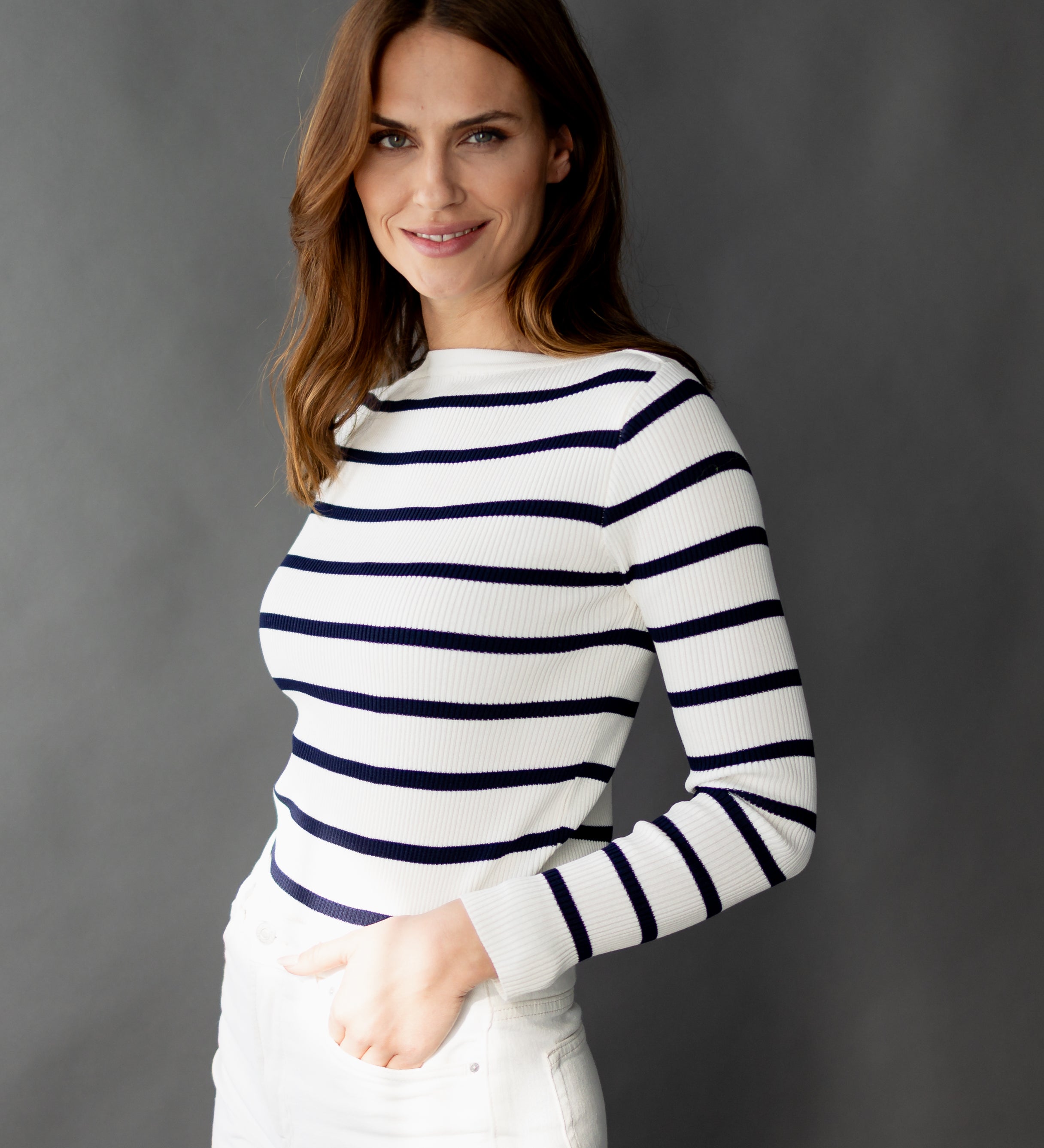 GESTREIFTES LONGSLEEVE "MARIE"