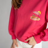 STATEMENT SWEATSHIRT „RIVIERA DACKEL"
