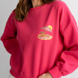 STATEMENT SWEATSHIRT „RIVIERA DACKEL"