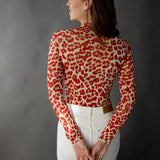 ROTES SOFT LONGSLEEVE MIT ROLLI