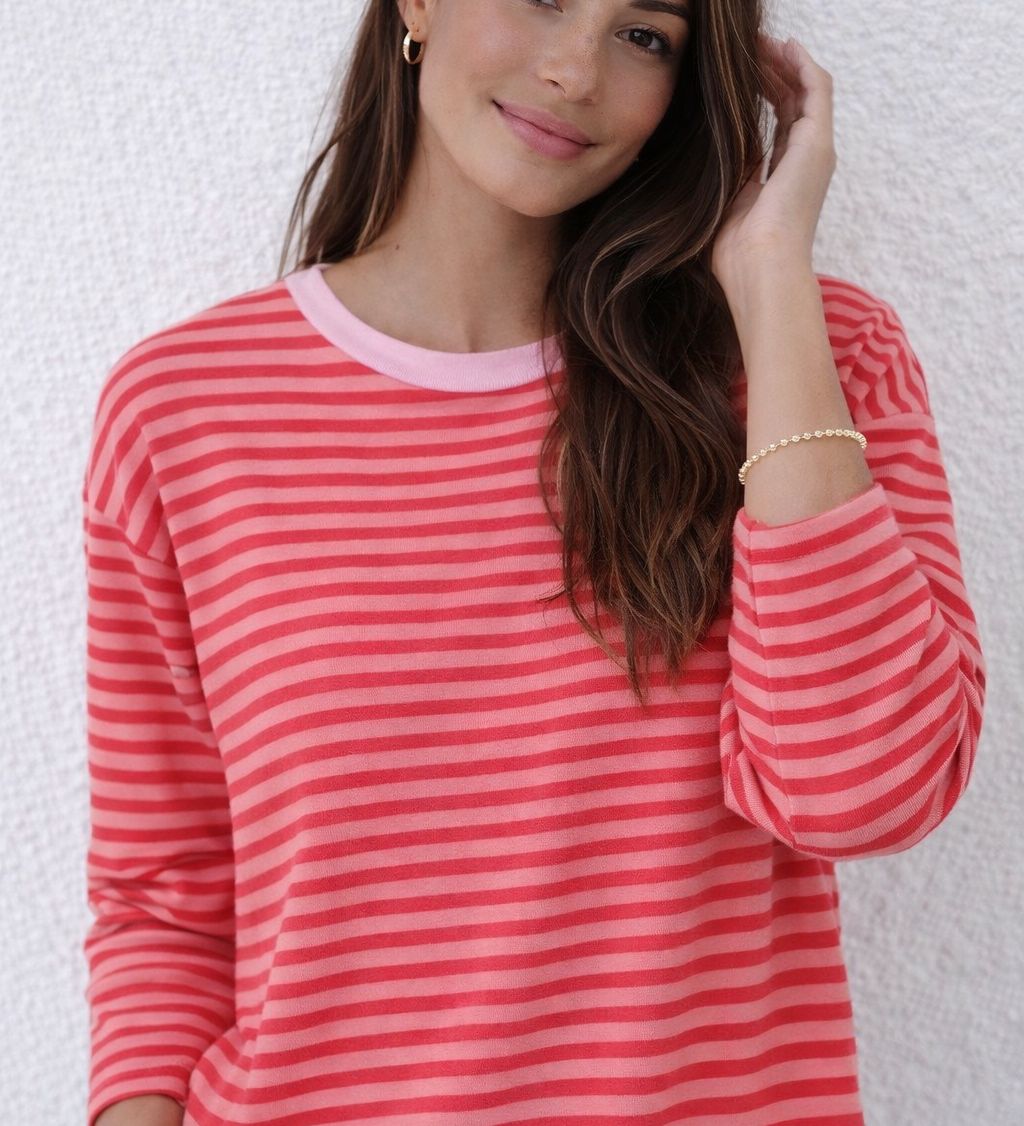 BEACH STRIPE SWEATER
