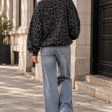 BUTTERSTOFF SWEATER LEO ANTHRAZIT  | One Size 36–42