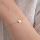 „AMORE MINI“ ARMKETTE - PERSONALISIERBAR MIT DEINEM WUNSCHBUCHSTABEN