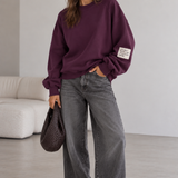 BUTTERSTOFF SWEATER PFLAUME | One Size 36–40