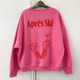 „APRES SKI“ SWEATER - PINK