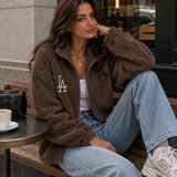 LA TEDDYJACKE - KUSCHELIGER TRENDLOOK