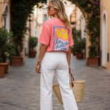 OVERSIZE T-SHIRT „DOLCE VITA“