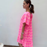 LEICHTES SOMMERKLEID „PINK LOTUS“
