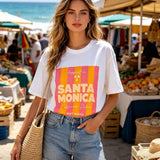 OVERSIZE T-SHIRT „SANTA MONICA“