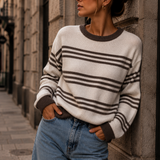 STRICKPULLOVER „MILA STRIPES“
