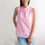 EINFARBIGES NECKHOLDER TOP