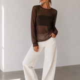 TRANSPARENTES MESH SHIRT