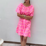LEICHTES SOMMERKLEID „PINK LOTUS“