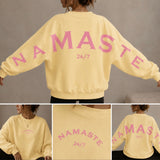 SWEATSHIRT „NAMASTE 24 / 7“