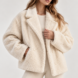 OVERSIZE TEDDYJACKE