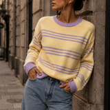 STRICKPULLOVER „MILA STRIPES“
