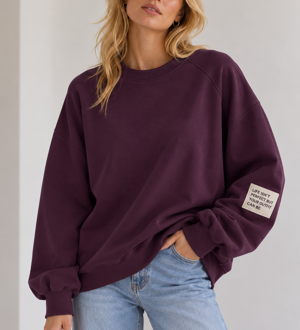 BUTTERSTOFF SWEATER PFLAUME | One Size 36–40