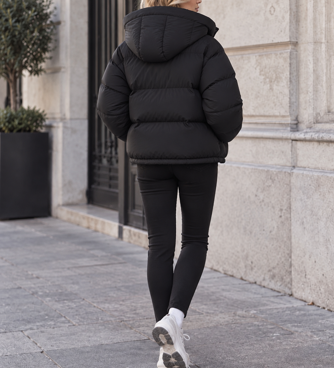 WATTIERTE STEPPJACKE „COCOON“