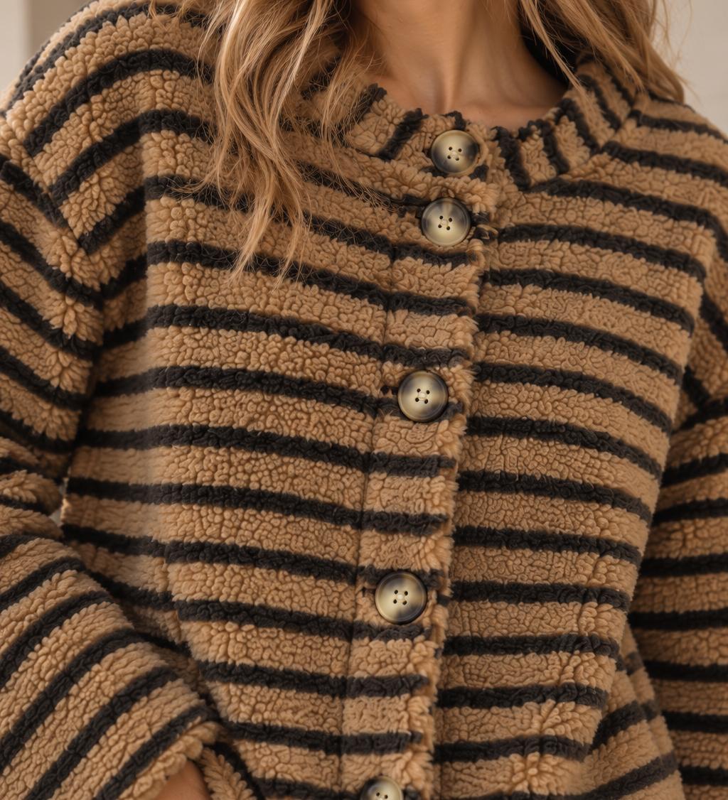 TEDDYJACKE „NOISETTE“