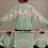 SWEATSHIRT „NAMASTE 24 / 7“