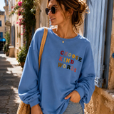 OVERSIZE SWEATSHIRT „CHOOSE KIND WORDS“