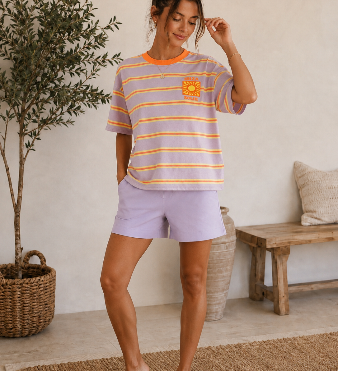 T-SHIRT „IBIZA SOLEIL"