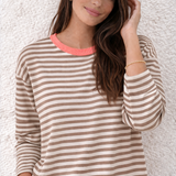 BEACH STRIPE SWEATER
