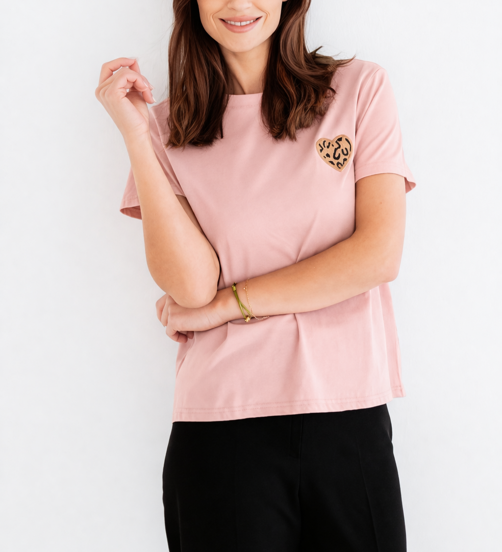 T-SHIRT „HERZ LEO"