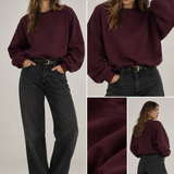 CROP BUTTERSTOFF SWEATER