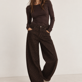 DARK LEO BARREL JEANS