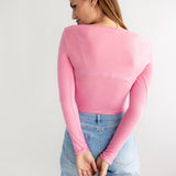 MESH LONGSLEEVE PINK