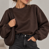 CROP BUTTERSTOFF SWEATER