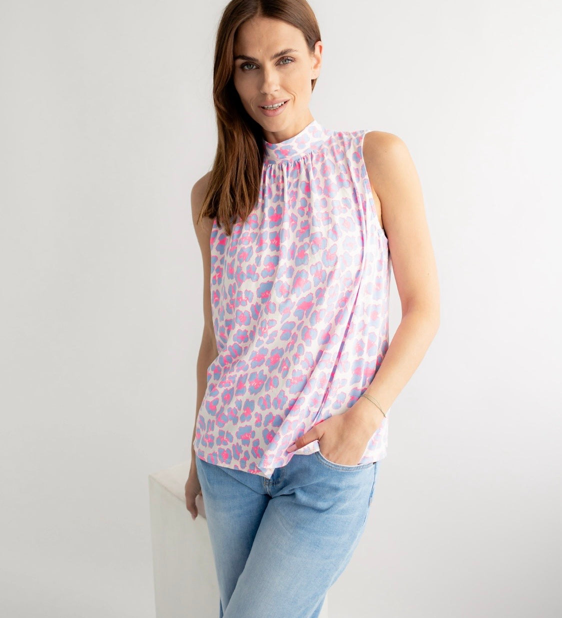 COLORFUL NECKHOLDERTOP