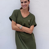 SWEATSHIRT-KLEID "HEARTBEAT"