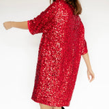PAILLETTENKLEID "CHILLIRED“