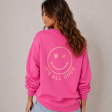 SWEATER „IT‘S ALL GOOD OVERSIZE SWEATER“