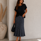 MAXI SATINROCK "LEO" IN STEELGREY