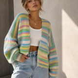 CARDIGAN „NEON STRIPES“