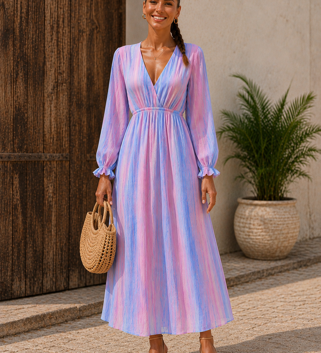 IBIZA STRIPE DRESS