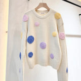 PULLOVER "HAPPY DOTS"