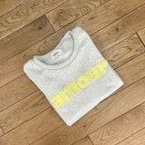 HELLGRAUES SWEATSHIRT "AMOUR"