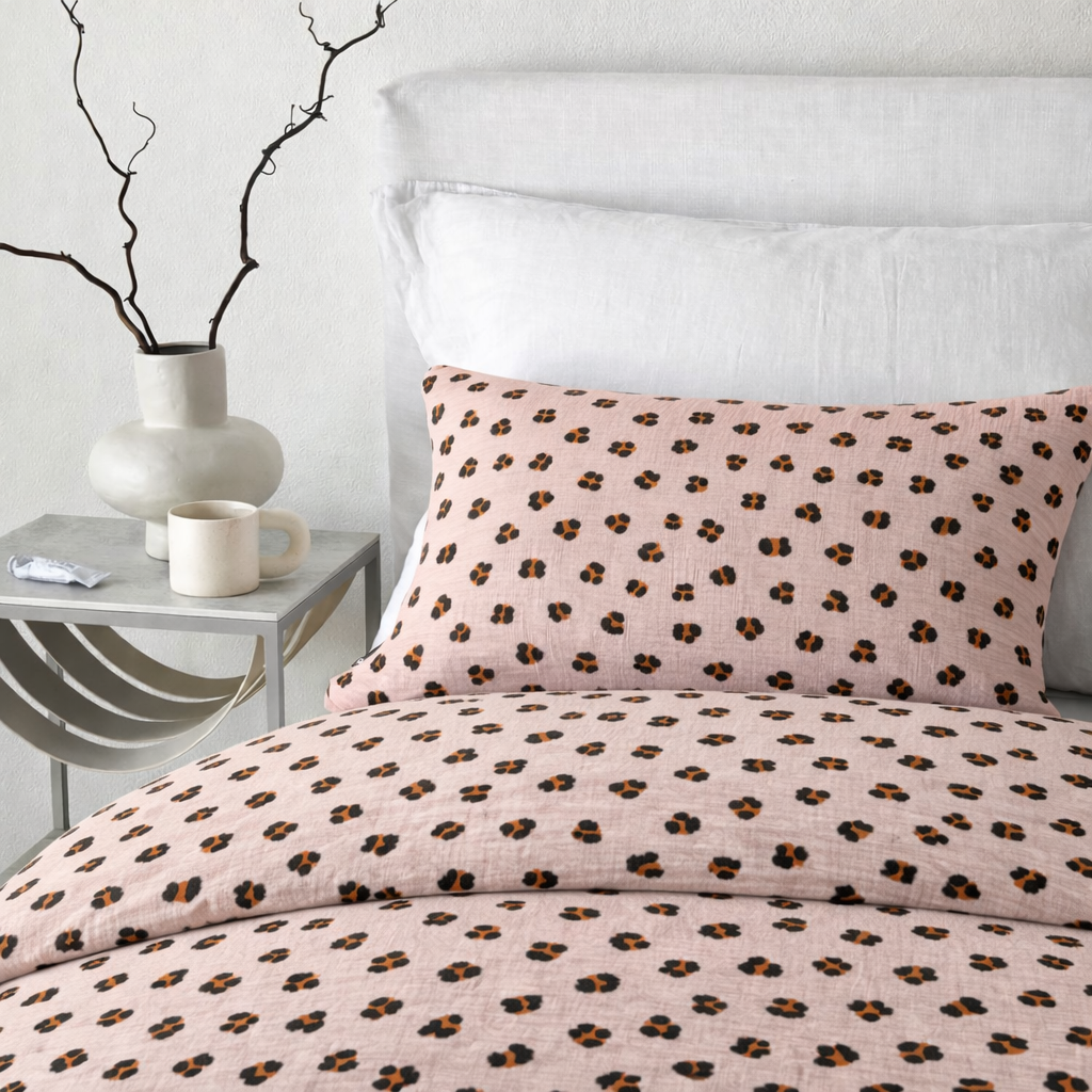 MUSSELIN BETTWÄSCHE "LEOPRINT" – SPECIAL EDITION