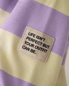 BUTTERSTOFF SWEATER "LIFE ISN'T PERFECT BUT YOUR OUTFIT CAN BE"