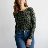 MESH-LONGSLEEVE "KHAKI LEO"