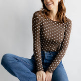 MESH-LONGSLEEVE "DOTS"